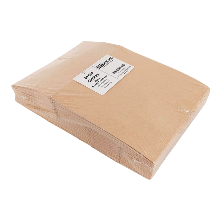 Bolsa Medoro de Papel Delivery 20 x 10 x 30 cm Paquete x 50 Art.BFC5P